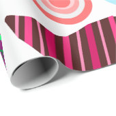 Schwimmpaisleys Geschenkpapier (Rolleneckpunkt)