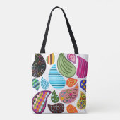 Schwimmpaisleys Tasche (Rückseite)