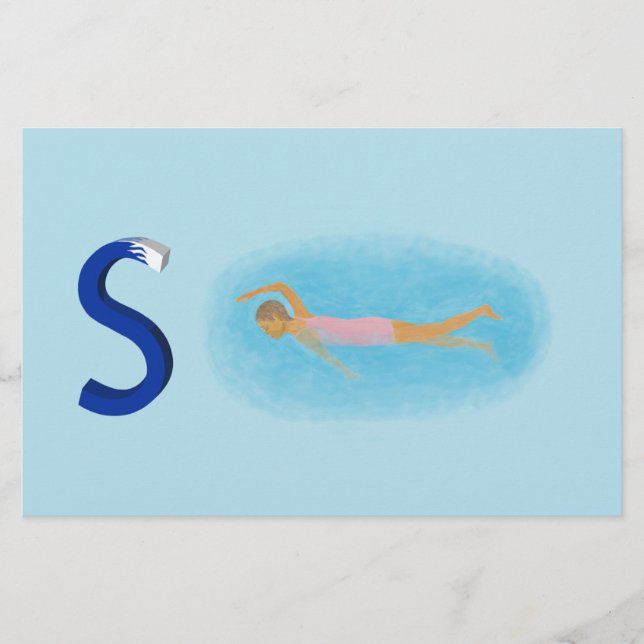 Schwimmpapier (Vorderseite)