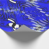 Schwimmpinguine....... Geschenkpapier (Ecke)