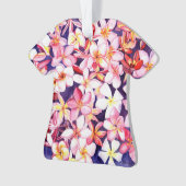 Schwimmplumeria Ornament (Vorderseite)