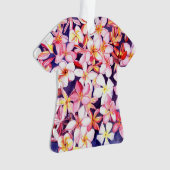 Schwimmplumeria Ornament (Vorderseite)