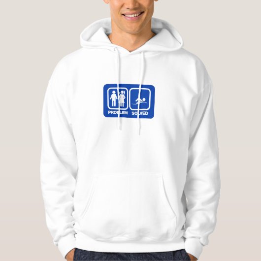 SCHWIMMPROBLEM GELÖST HOODIE (Vorderseite)