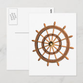 Schwimmrad Postkarte (Vorne/Hinten)