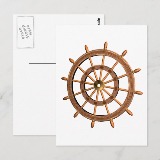 Schwimmrad Postkarte (Vorne/Hinten)