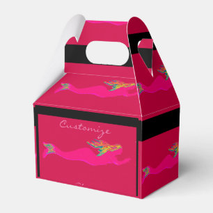 Schwimmrosa Meerjungfrau Thunder_Cove Geschenkschachtel