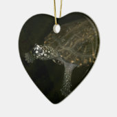 Schwimmschildkröte Keramikornament (Links)