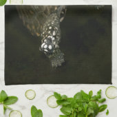 Schwimmschildkröte Küchentuch (Gefaltet)