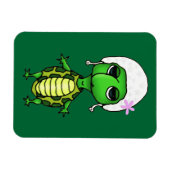 Schwimmschildkröte Magnet (Horizontal)
