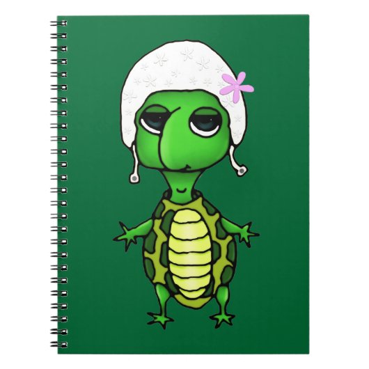 Schwimmschildkröte Notizblock (Vorderseite)