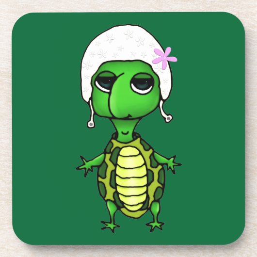 Schwimmschildkröte Untersetzer (Vorderseite)