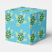 Schwimmschildkröten Geschenkschachtel (Rückseite)