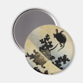 Schwimmschildkröten Magnet (Vorderseite/Rückseite)