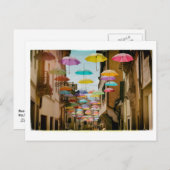 Schwimmschirme Postkarte (Vorne/Hinten)