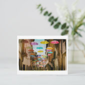 Schwimmschirme Postkarte (Stehend Vorderseite)