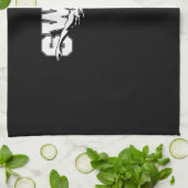 Schwimmschwimmer im Wettbewerb Sportliche Geschenk Geschirrtuch (Gefaltet)