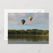 Schwimmseide Postkarte (Vorne/Hinten)