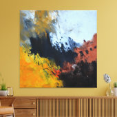 Schwimmsekunden Leinwanddruck (Insitu (Wohnzimmer))