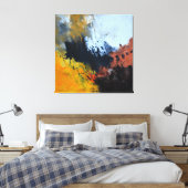 Schwimmsekunden Leinwanddruck (Insitu (Schlafzimmer))