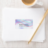 Schwimmstreifen Adressaufkleber (Insitu)