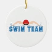 Schwimmteam Keramikornament (Vorne)