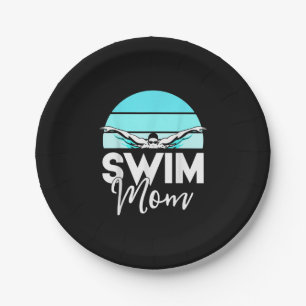 Schwimmteam Mama Mor Schulschwimmwettkampf Schwim Pappteller