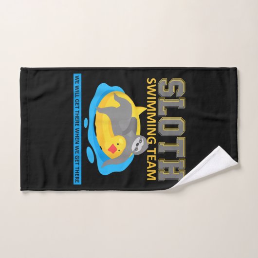 Schwimmteam Swim Team Funny Geschenk Handtuch (Handtuch)