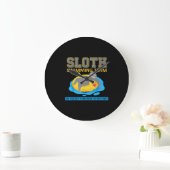 Schwimmteam Swim Team Funny Gift Große Wanduhr (Zuhause)
