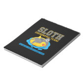 Schwimmteam Swim Team Funny Gift Notizblock (Rotiert)