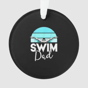 Schwimmteam Vater Fernost Schwimmen Meet Schwimmer Ornament
