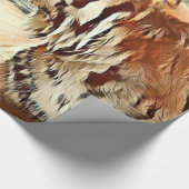 Schwimmtiger Geschenkpapier (Ecke)