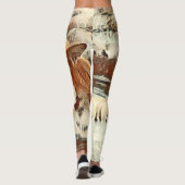 Schwimmtiger Leggings (Rückseite)