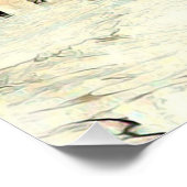 Schwimmtiger Poster (Ecke)