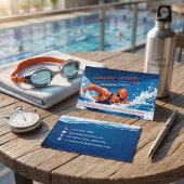 Schwimmtrainer Visitenkarte