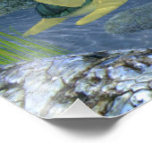 Schwimmturphant Fotodruck (Ecke)