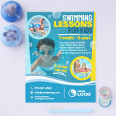 Schwimmunterricht für Kinder Flyer (Einzeln)