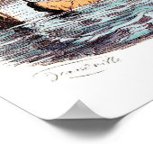 Schwimmunterricht Poster (Ecke)