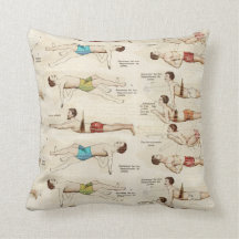 Schwimmunterricht Vintagen französische Schwimmer 