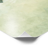 Schwimmwal Fotodruck (Ecke)