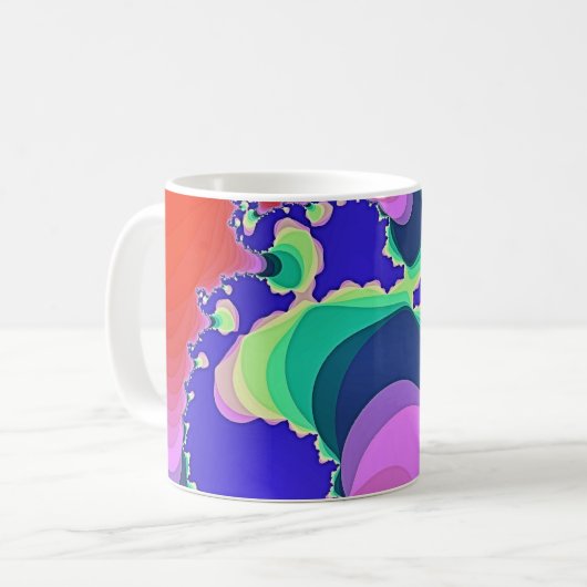 SCHWIMMWASSER KAFFEETASSE (Vorderseite Links)