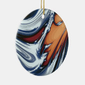 SCHWIMMWASSER KERAMIK ORNAMENT (Rechts)