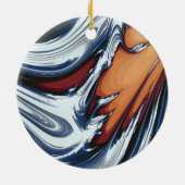 SCHWIMMWASSER KERAMIK ORNAMENT (Hinten)