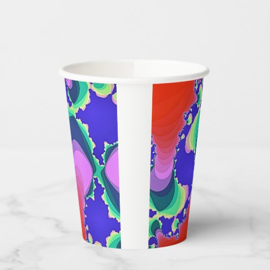 SCHWIMMWASSER PAPPBECHER (Links)