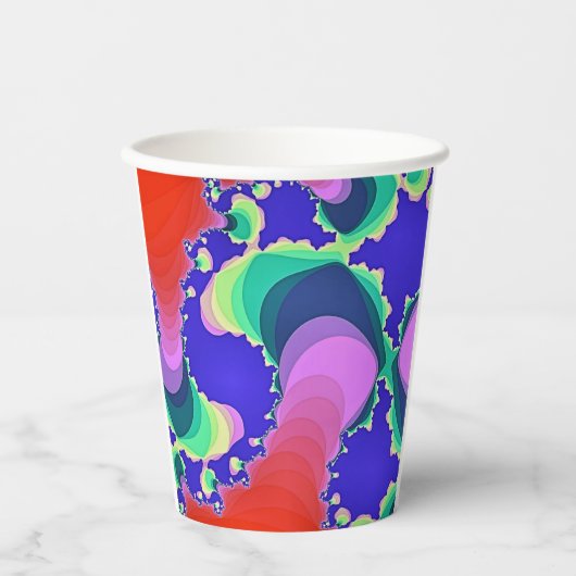 SCHWIMMWASSER PAPPBECHER (Vorderseite)