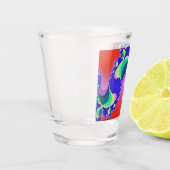 SCHWIMMWASSER SCHNAPSGLAS (Links)