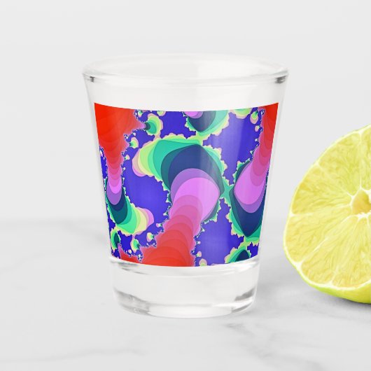 SCHWIMMWASSER SCHNAPSGLAS (Vorderseite)