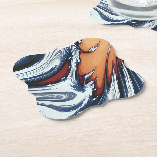 SCHWIMMWASSER UNTERSETZER (angewinkelt)