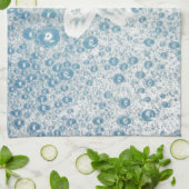 Schwimmwasserlilie Geschirrtuch (Gefaltet)