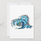 Schwimmwelle Einladung (Vorderseite)