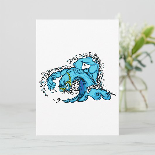 Schwimmwelle Einladung